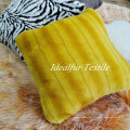 Fur Luxury Cushion Pillow Yellow Floor Rabbit Seat Cushion Throw Pillow